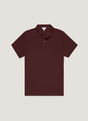 Men's Piqué Polo Shirt in Bakelite