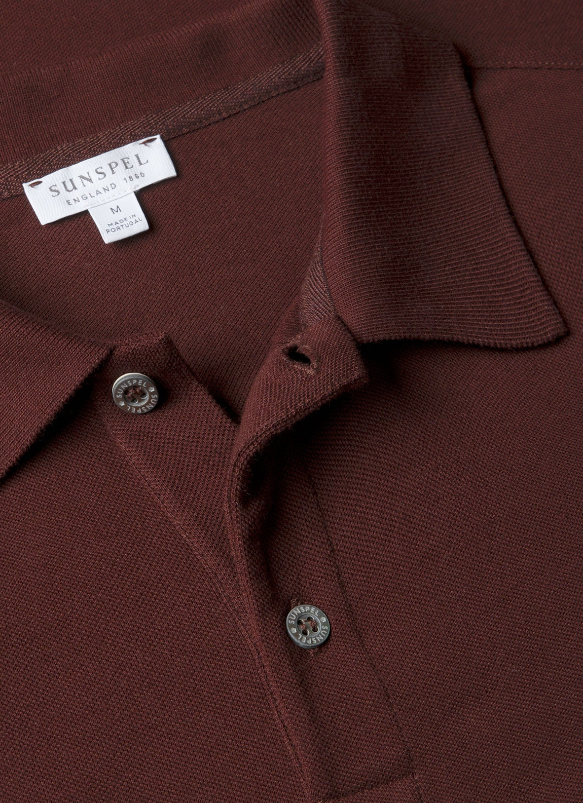 Men's Piqué Polo Shirt in Bakelite