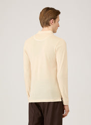 Men's Long Sleeve Riviera Polo Shirt in Undyed
