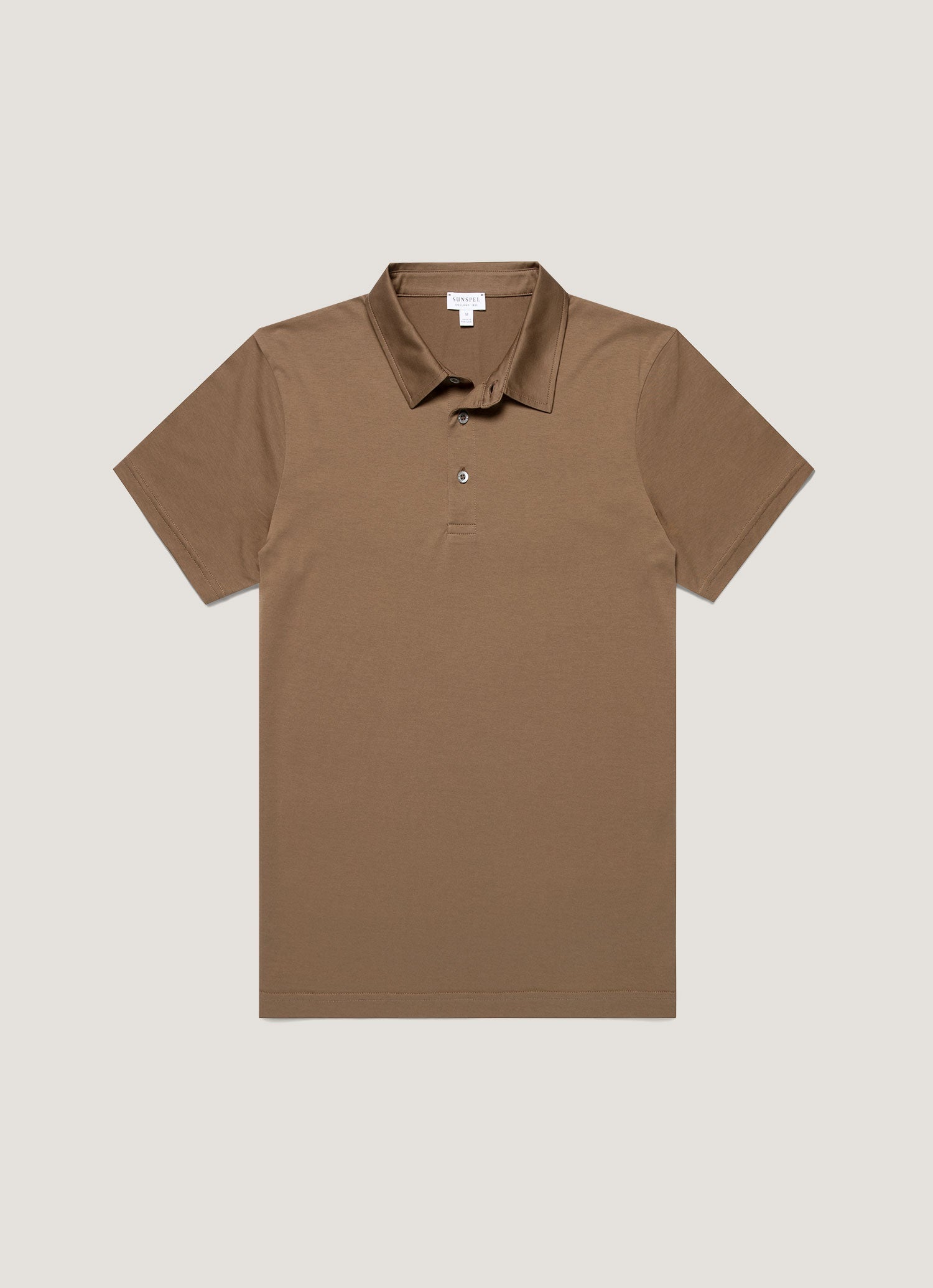 クラシックジャージー ポロシャツ（Dark Cedar）| Sunspel