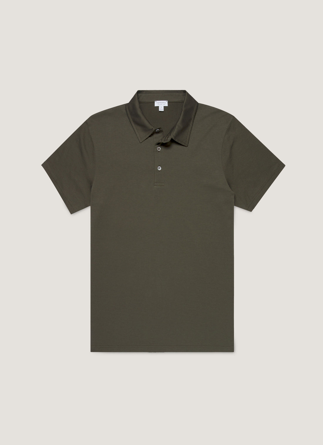Men's Classic Jersey Polo Shirt in Dark Green