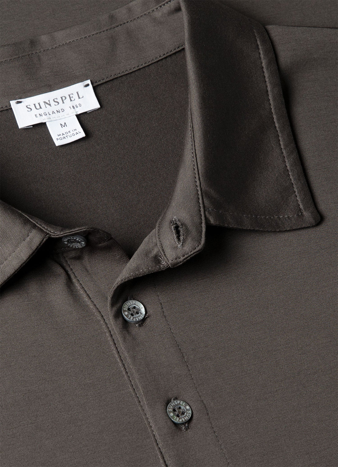Men's Classic Jersey Polo Shirt in Anthracite