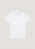 Men's Jersey Classic Polo Shirt in White