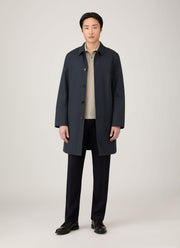 Men's Long Sleeve Piqué Polo Shirt in Fog