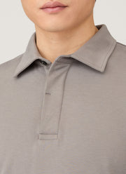 Men's Heavyweight Rugby Polo Shirt in Iron Grey