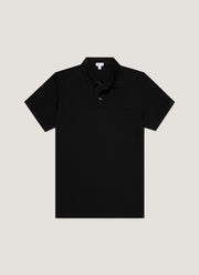 Men's Regular Fit Riviera Polo Shirt in Black
