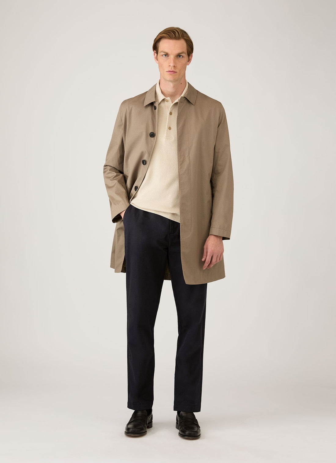 Men's Long Sleeve Cellulock Polo Shirt in Hazelwood