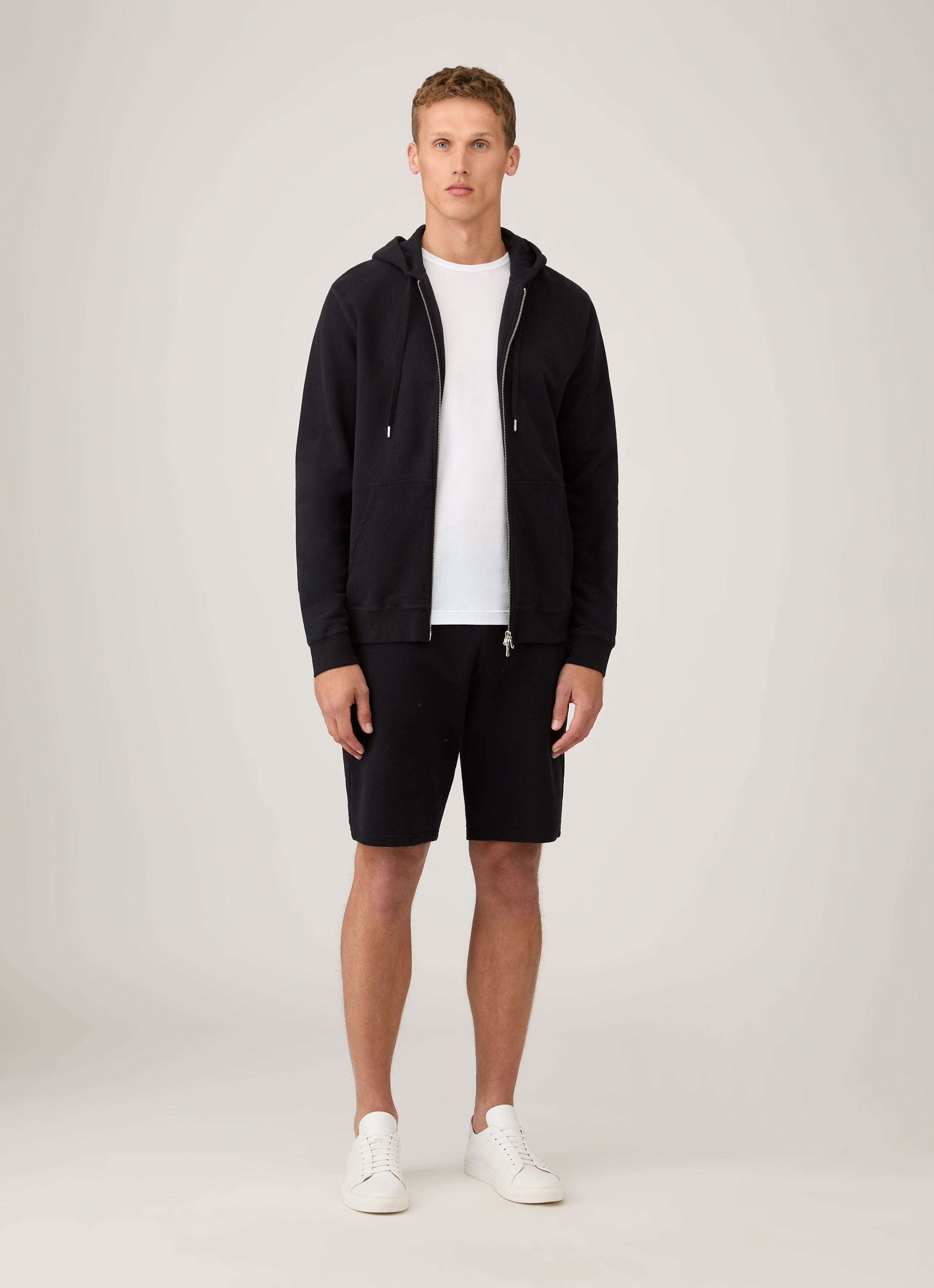 Men's Loopback Shorts in Black