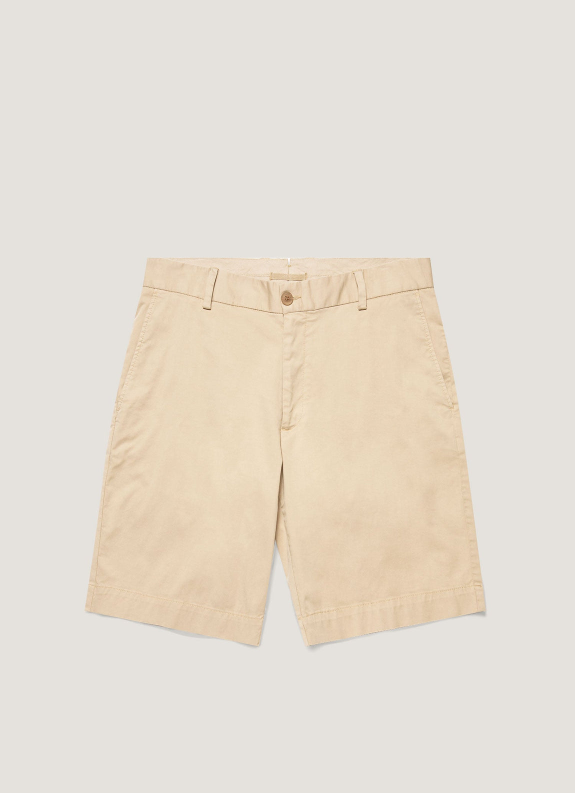 Men's Chino Shorts in Light Stone