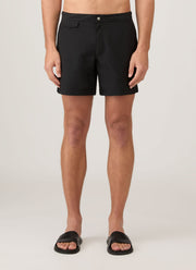 Men's Tailored Swim Short in Black