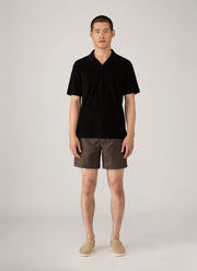 Men's Tailored Swim Shorts in Dark Walnut