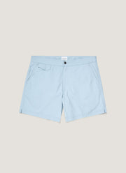 Men's Tailored Swim Short in Light Blue