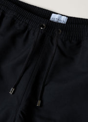 Men's Drawstring Swim Shorts in Black
