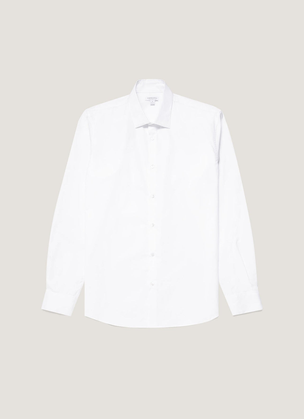 Men's Sea Island Cotton Shirt in White