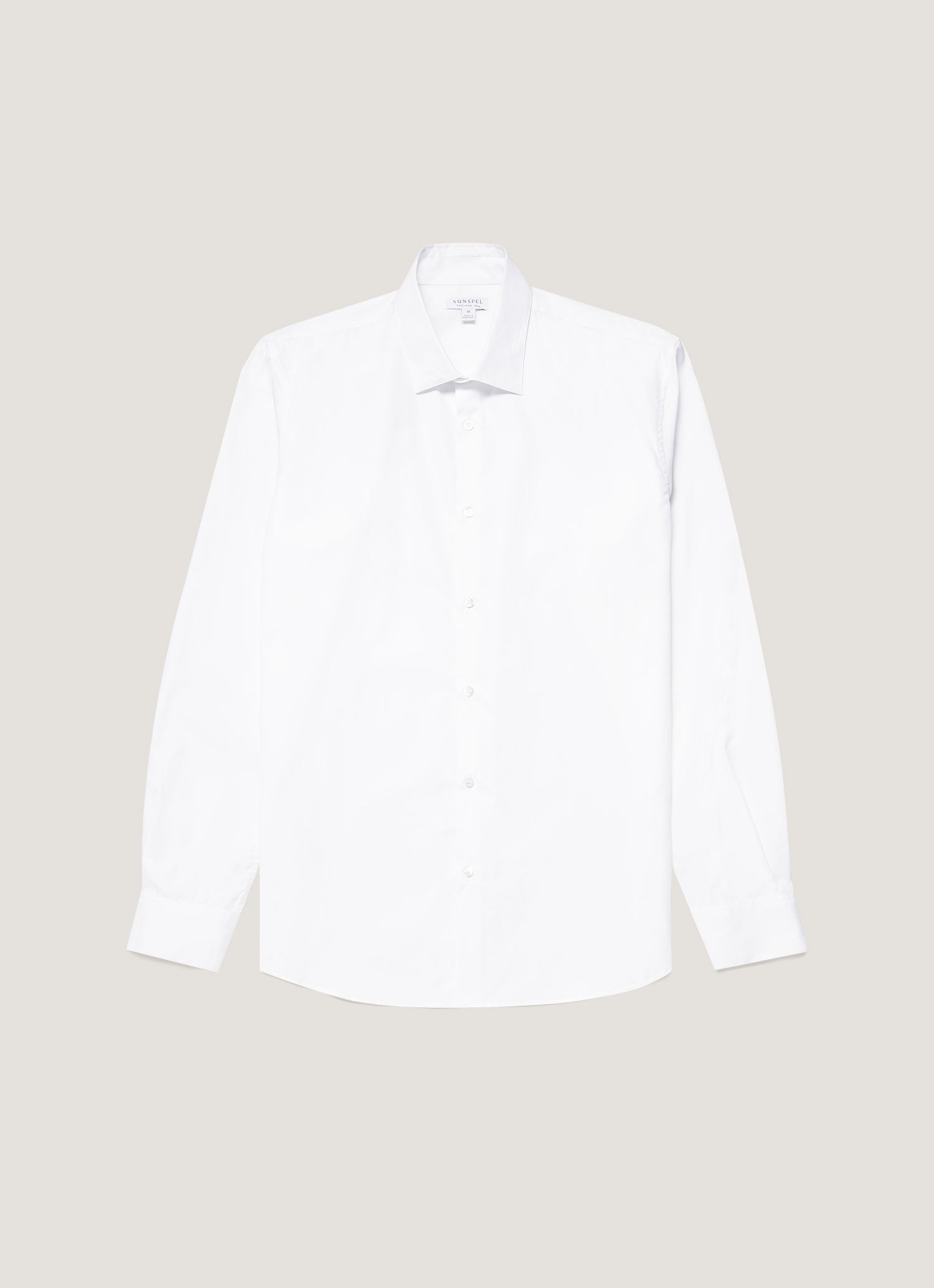 シーアイランド コットンシャツ （White）| Sunspel
