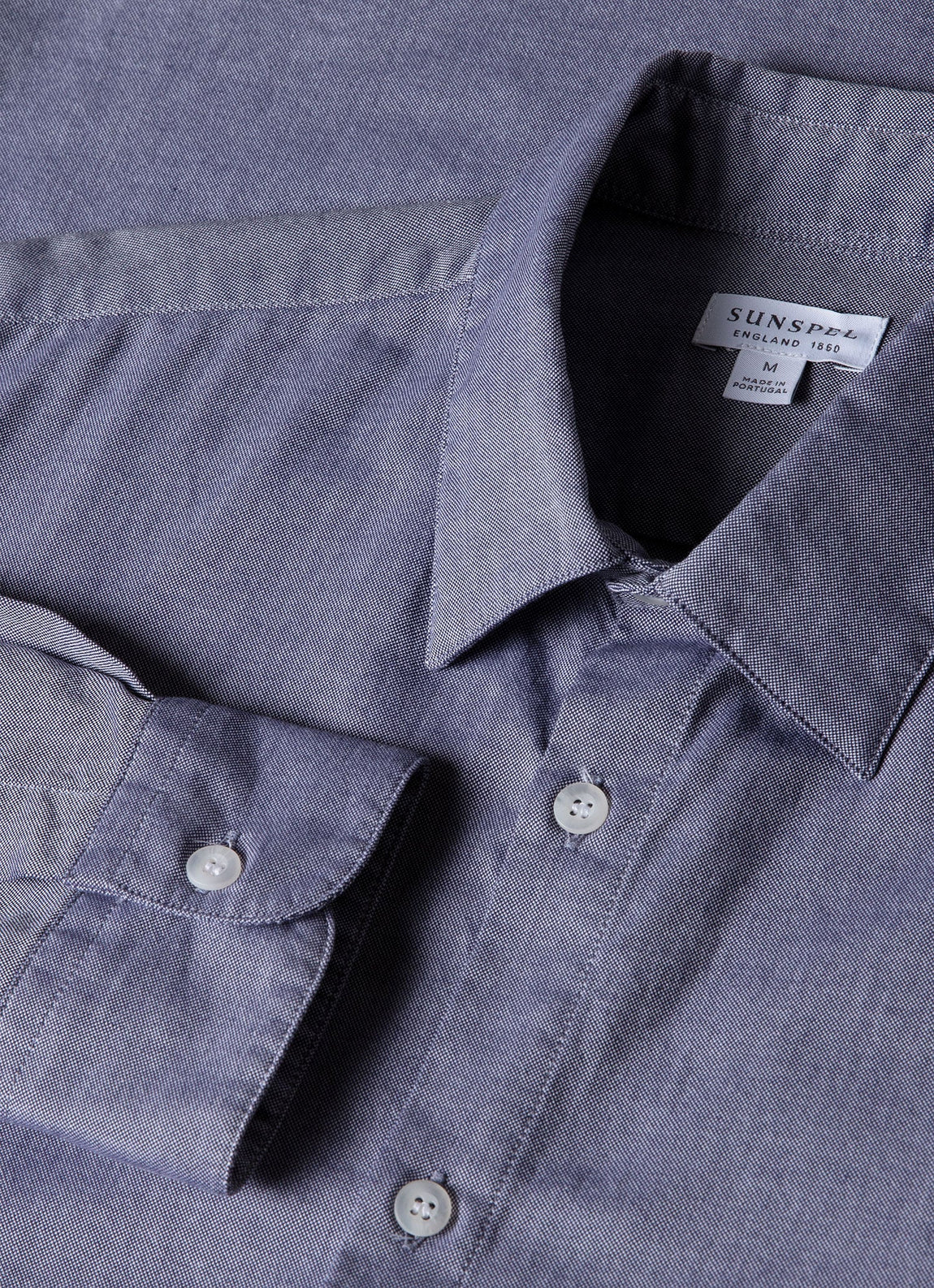 Men's Oxford Shirt in Dark Blue