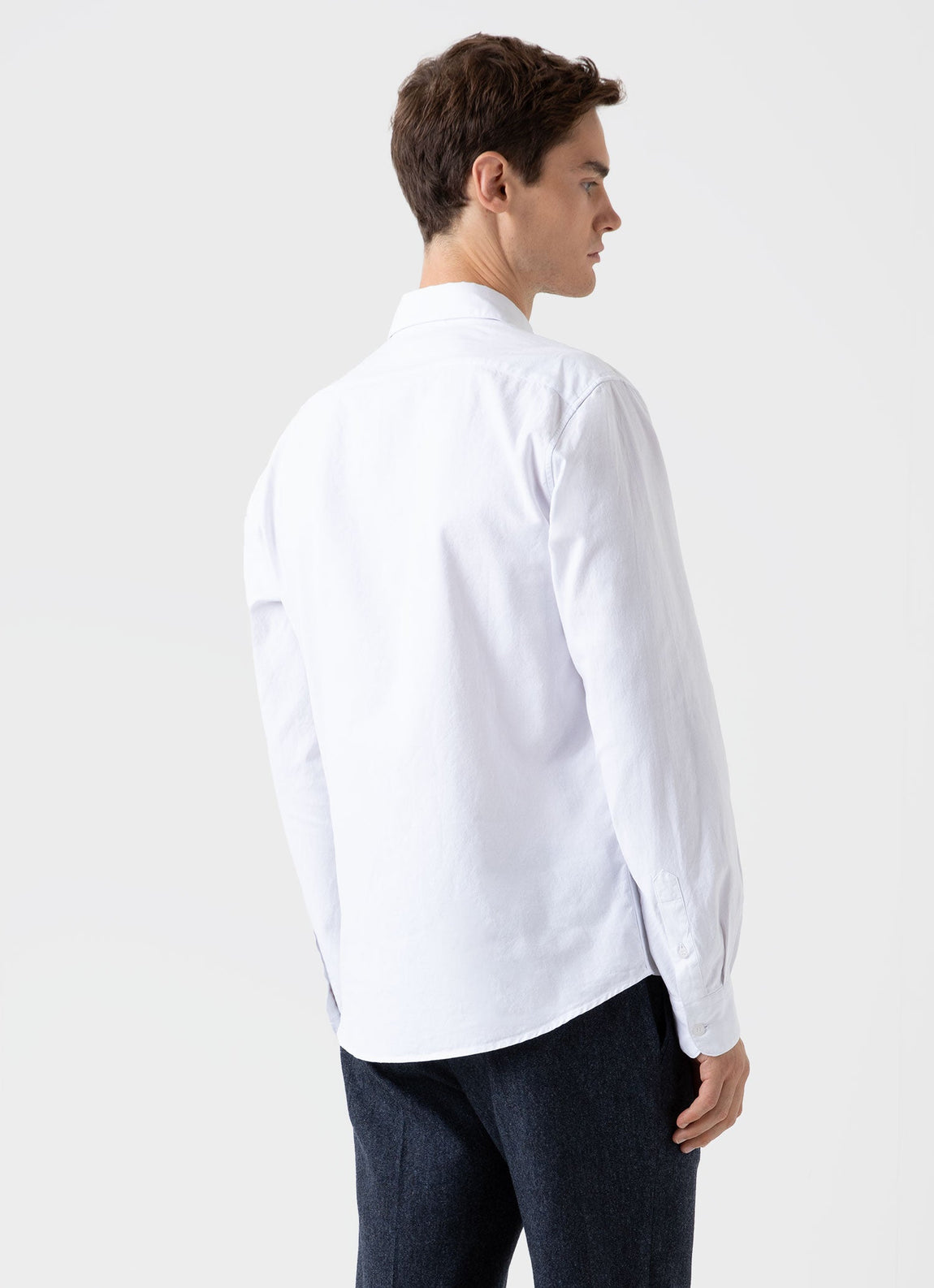 Men's Oxford Shirt in White