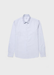 Men's Oxford Shirt in Light Blue/White