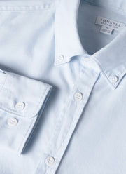 Men's Button Down Oxford Shirt in Light Blue