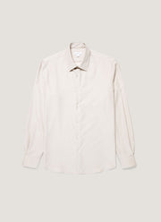 Men's Cotton Cashmere Shirt in Ash
