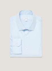 Men's Smart Poplin Shirt in Light Blue