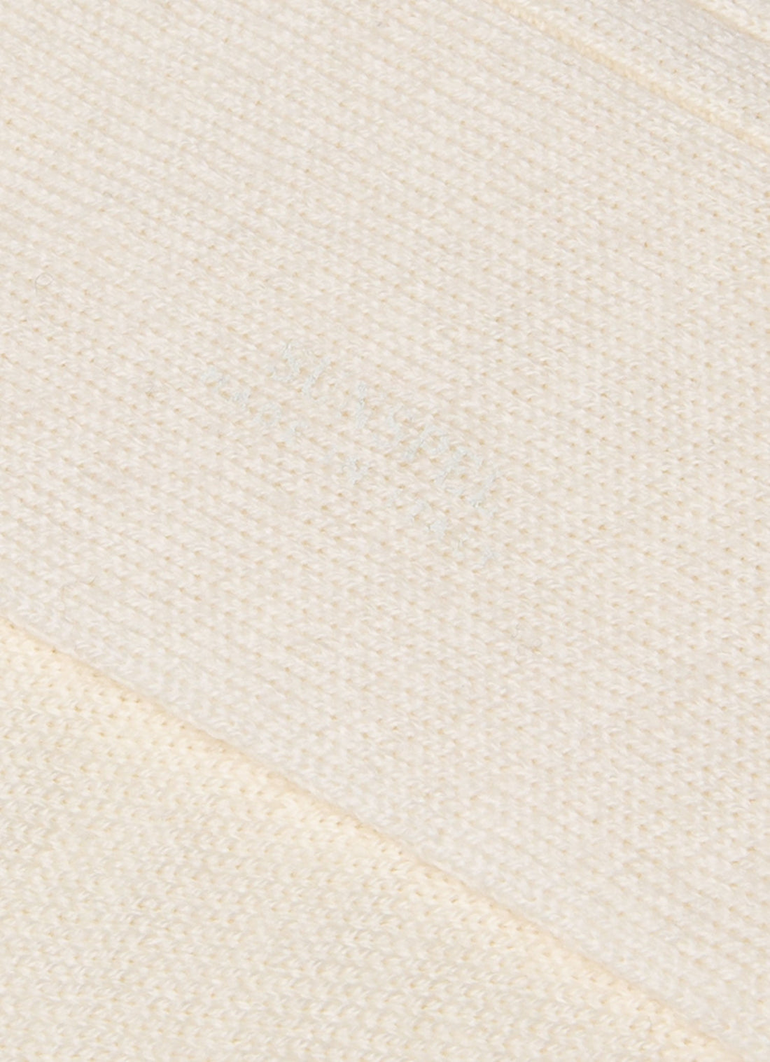 Men's Merino Wool Ribbed Socks in Archive White