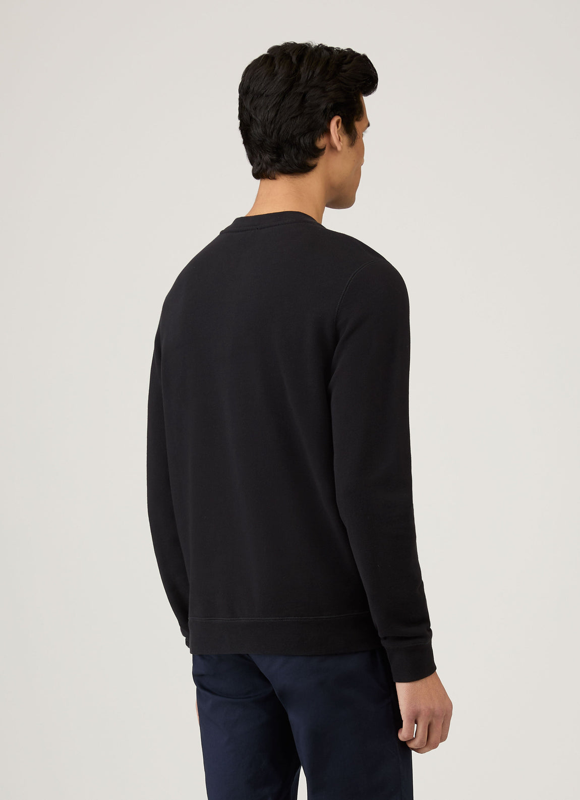 Men's Loopback Sweatshirt in Black