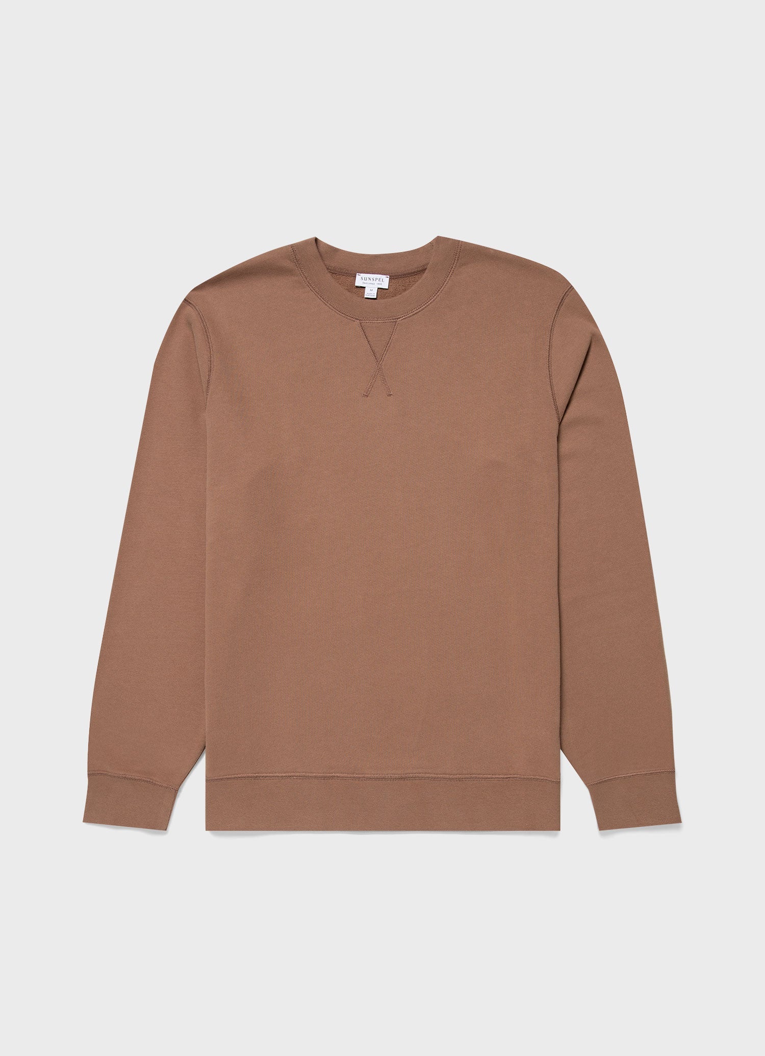 ★激レアコラボ★ united arrows sunspel スウェット　M ループバックスウェットシャツ（Dark Sand）| Sunspel