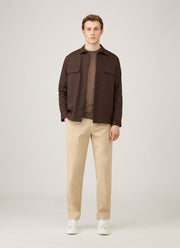 Men's Loopback Sweatshirt in Bark