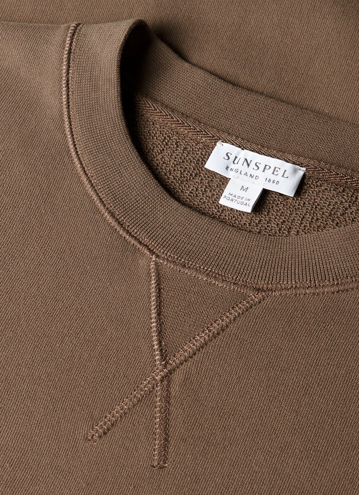 Men's Loopback Sweatshirt in Bark