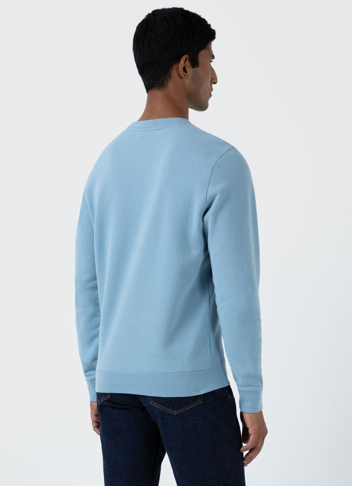 Men's Loopback Sweatshirt in Sky Blue