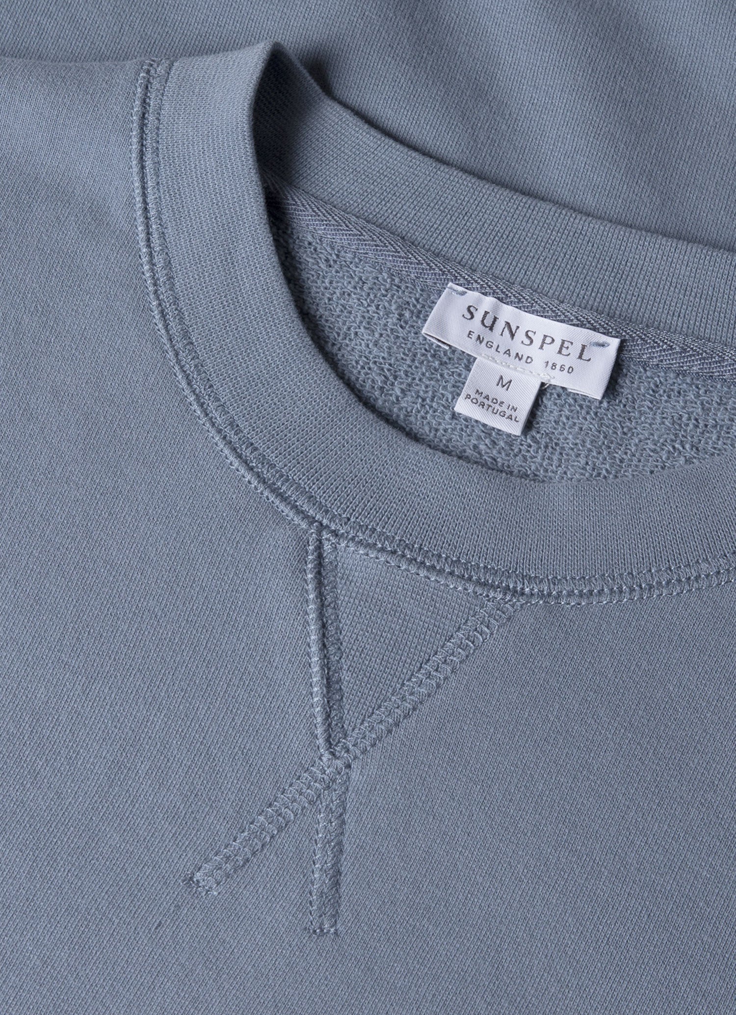 Men's Loopback Sweatshirt in Vintage Blue