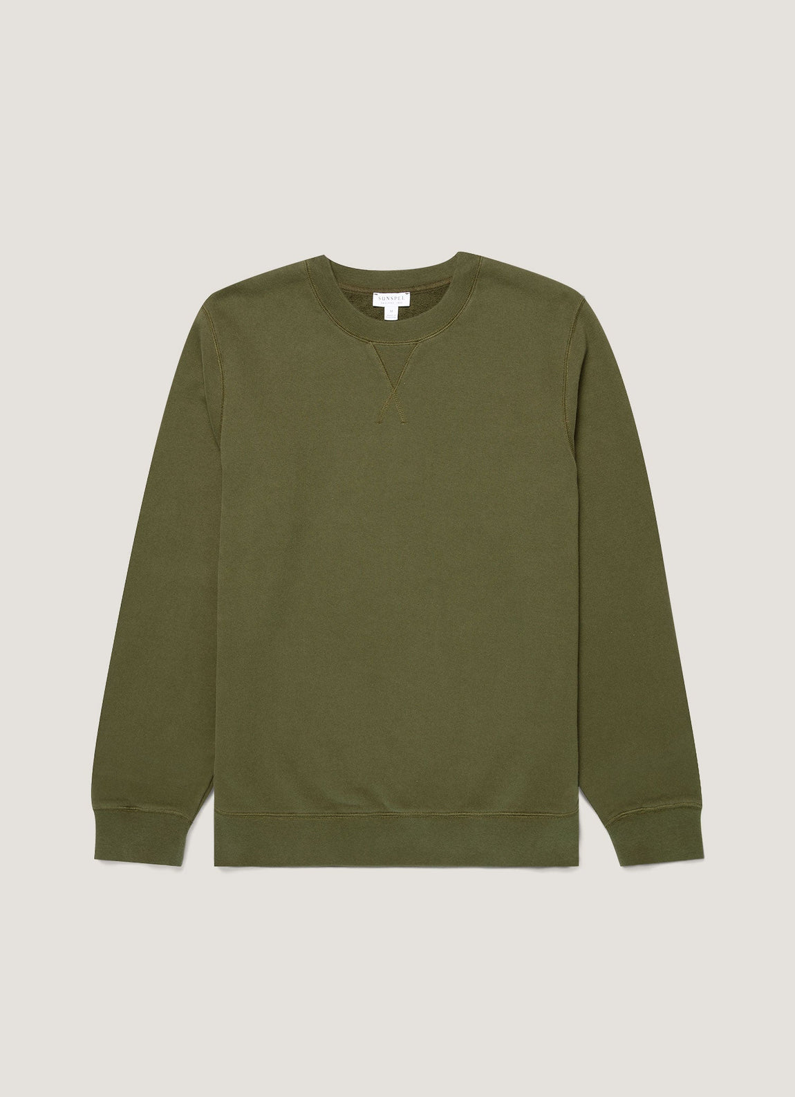 Men's Loopback Sweatshirt in Deep Olive