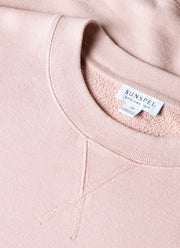 Men's Loopback Sweatshirt in Shell Pink
