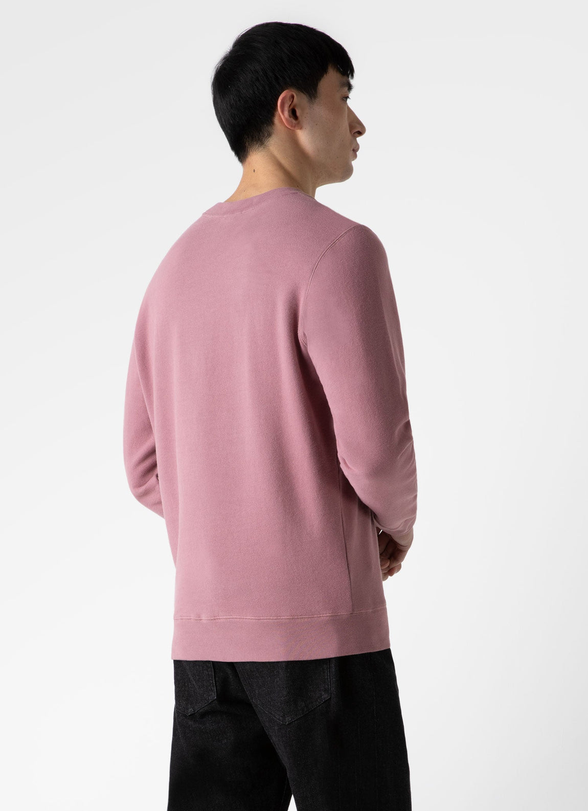 Men's Loopback Sweatshirt in Vintage Pink