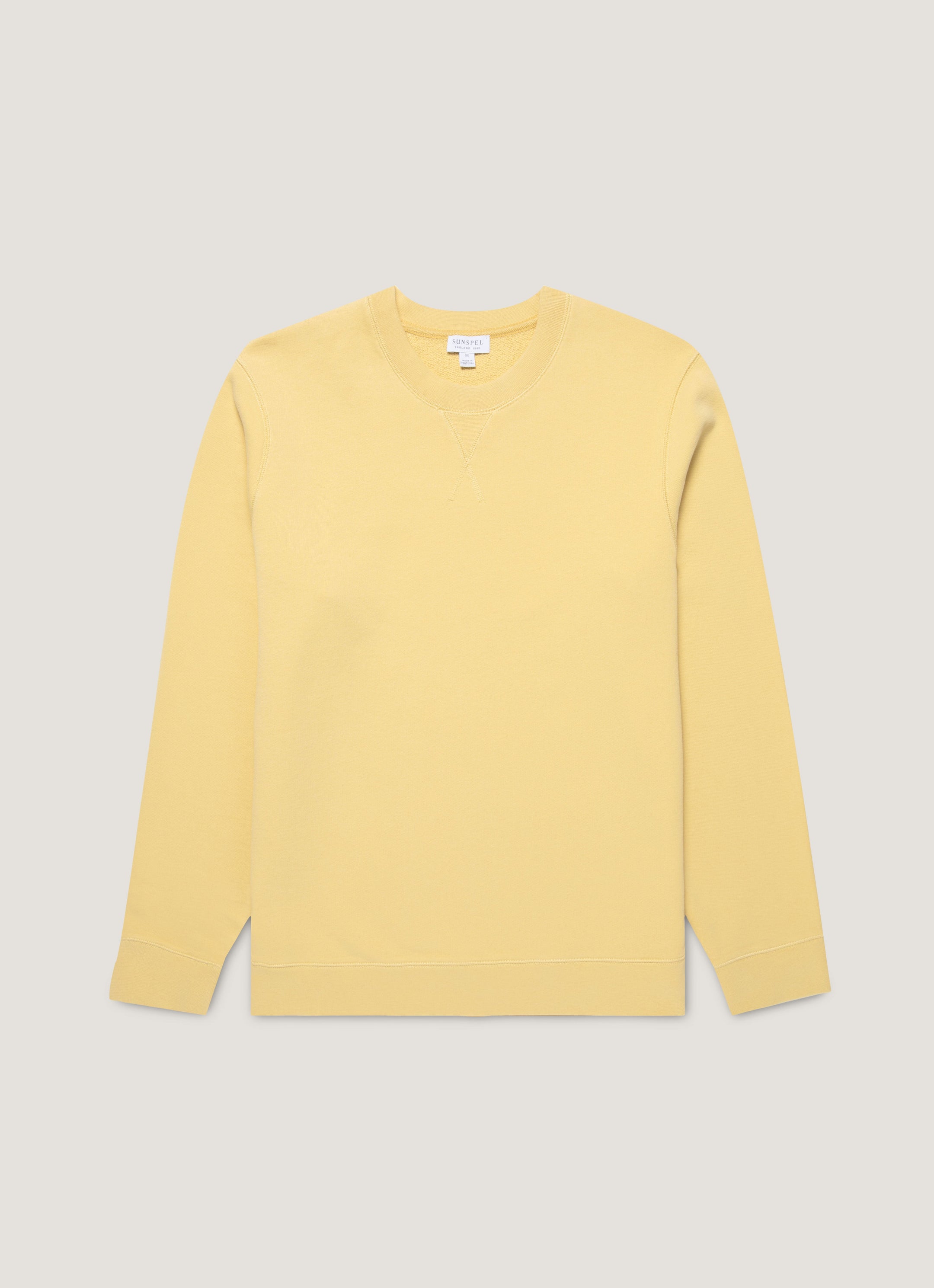 Men's Loopback Sweatshirt in Dusty Yellow
