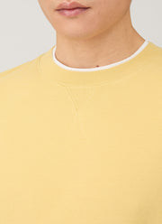 Men's Loopback Sweatshirt in Dusty Yellow