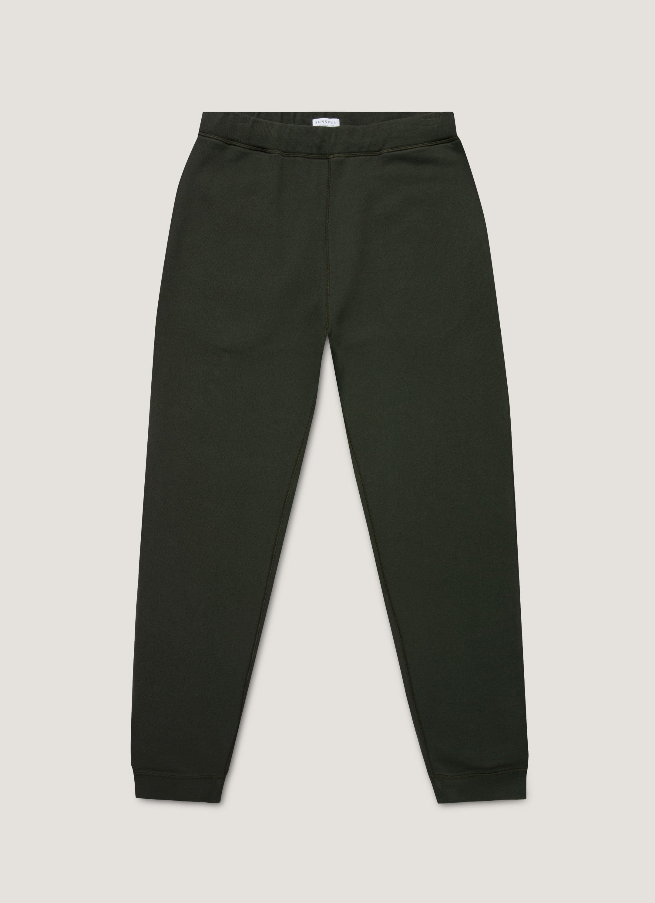 Men's Loopback Sweatpants in Dark Green