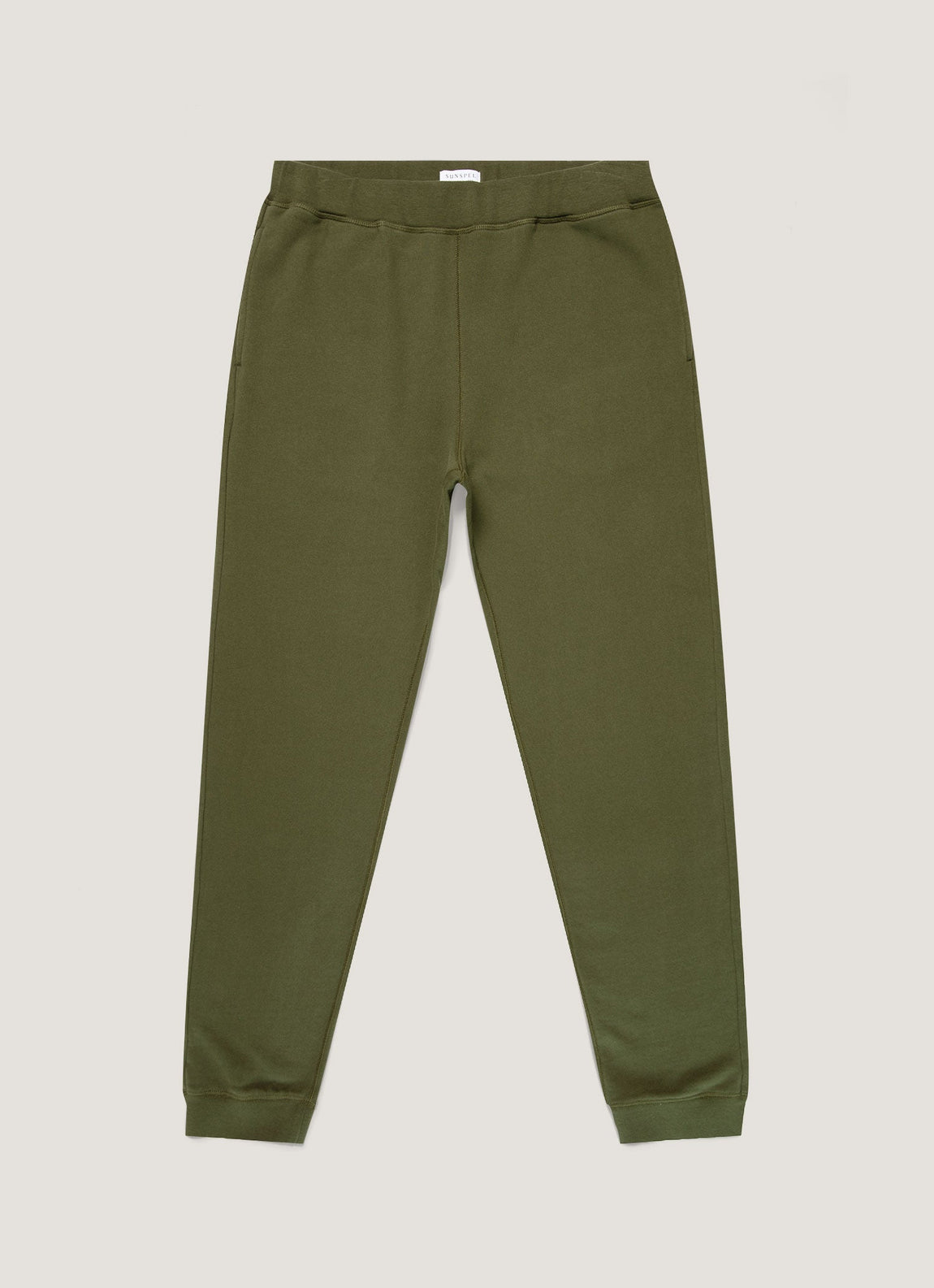 Men's Loopback Sweatpants in Deep Olive
