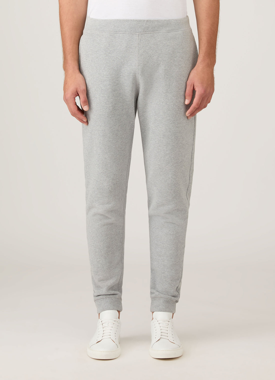 Men's Loopback Sweatpants in Grey Melange