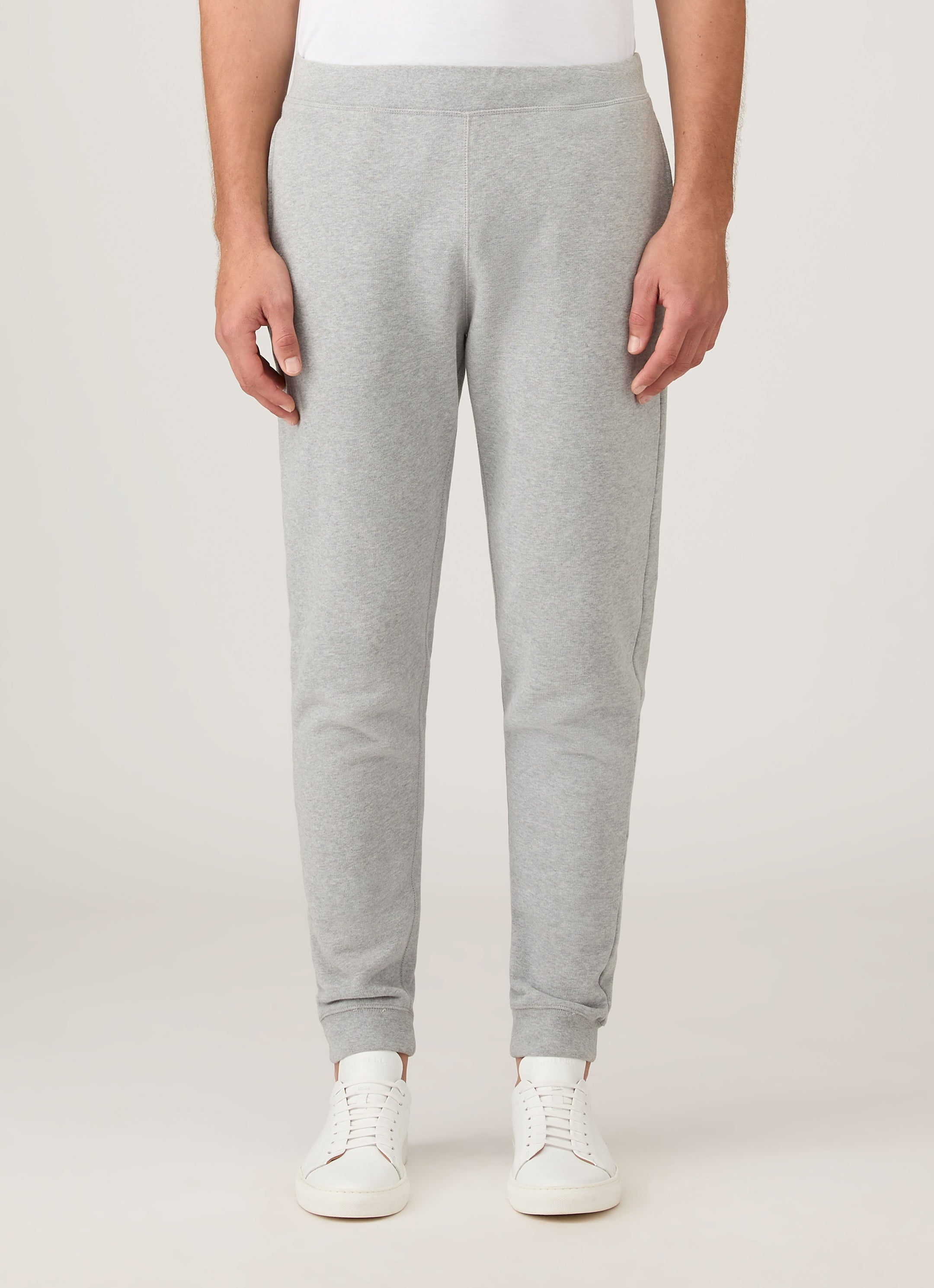 Men's Loopback Sweatpants in Grey Melange