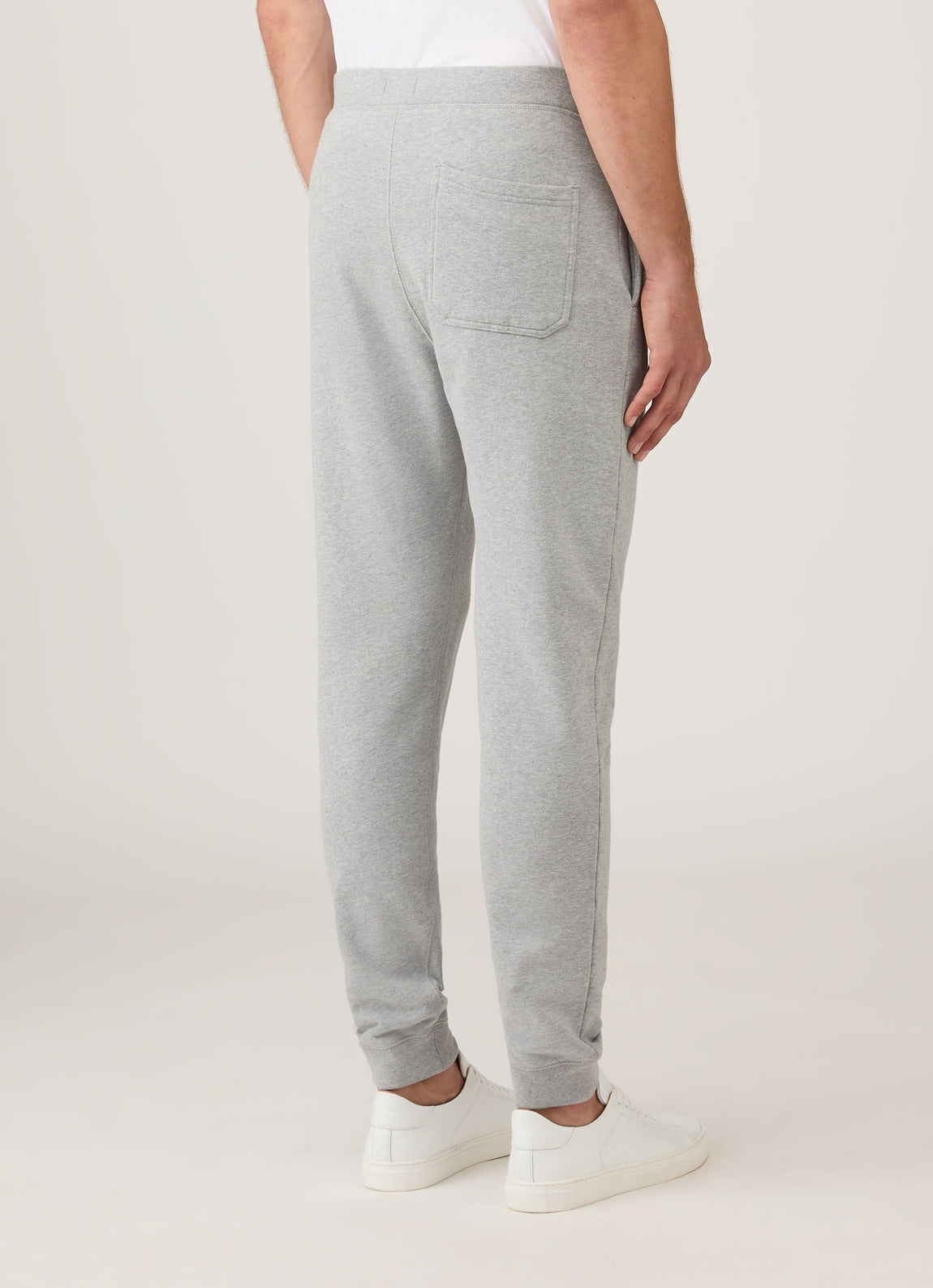Men's Loopback Sweatpants in Grey Melange