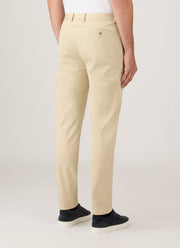 Men's Slim Fit Chino in Light Stone
