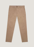 Men's Slim Fit Chino in Dark Stone