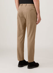 Men's Slim Fit Chino in Dark Stone