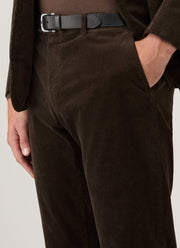 Men's Corduroy Trouser in Coffee