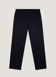 Men's Cotton Drill Trouser in Navy