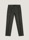 Men's Linen Trouser in Forest