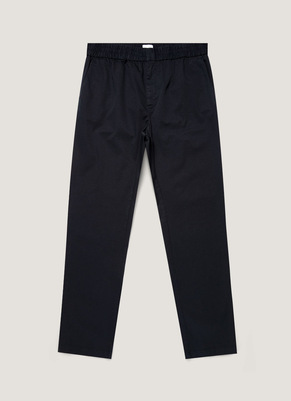Men's Cotton Drawstring Trousers in Navy
