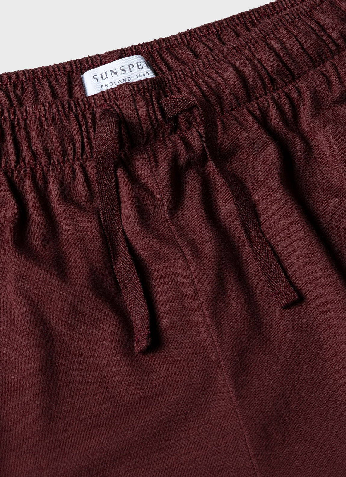 Men's Cotton Modal Lounge Pant in Maroon